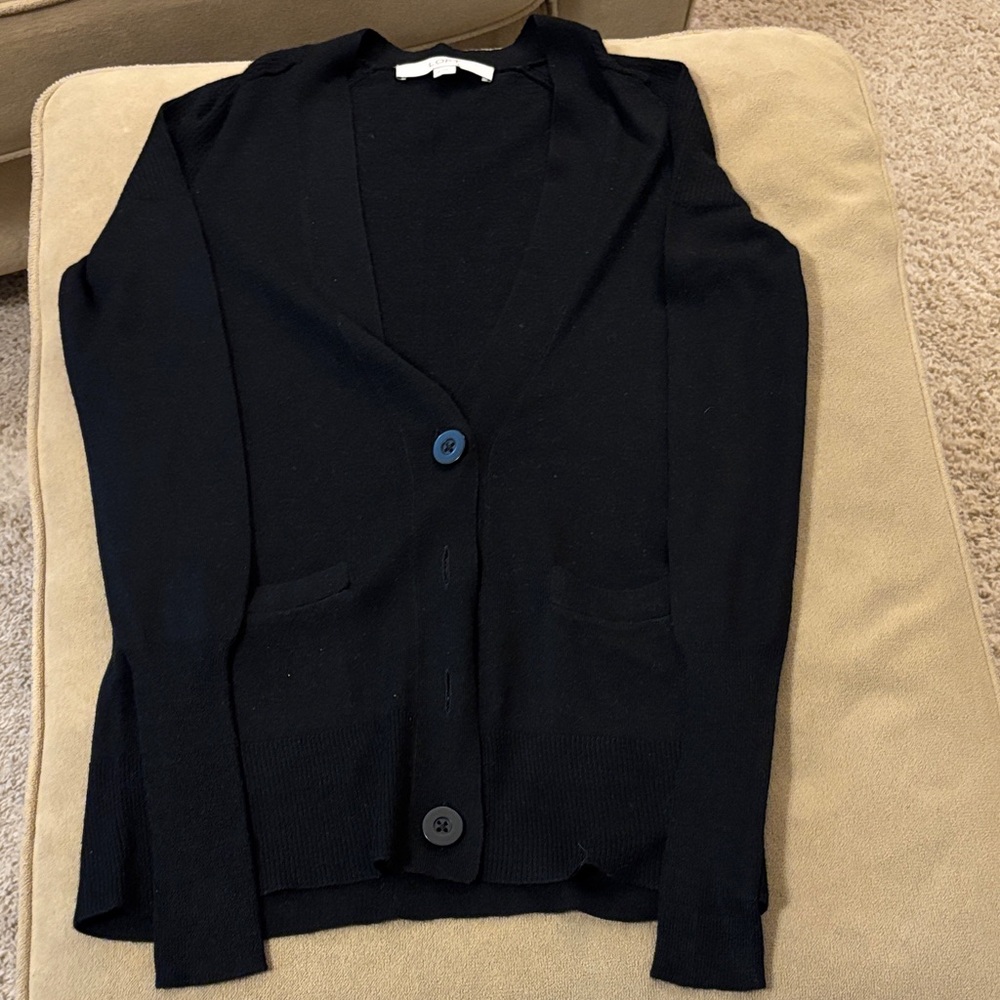 LOFT Cardigans Grey and Black Size XS - Picture 8 of 12